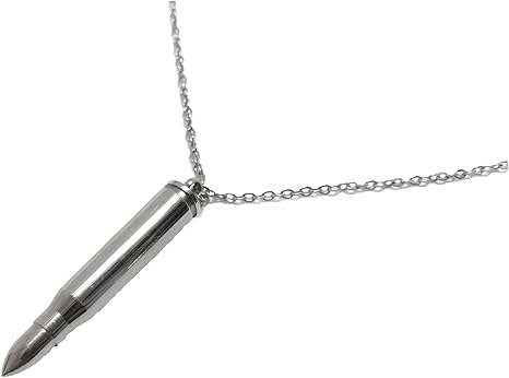 バーマイトアンバー、銃弾ペンダント バーマイトアンバー、銃弾ペンダント