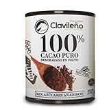 Cacao en Polvo Alcalizado 11% Sin azúcares añadidos 250g - Chocolates Clavileño