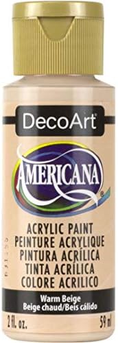 DecoArt Americana Acrylic Paint, 2-Ounce, Warm Beige
