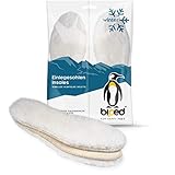 Fellsohlen aus natürlichem Schaffell sind atmungsaktiv, temperaturausgleichend und hautfreundlich