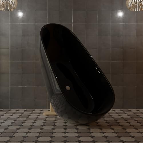 Image of MADONNA Premium Freestanding Bathtub | Vaango (Black)