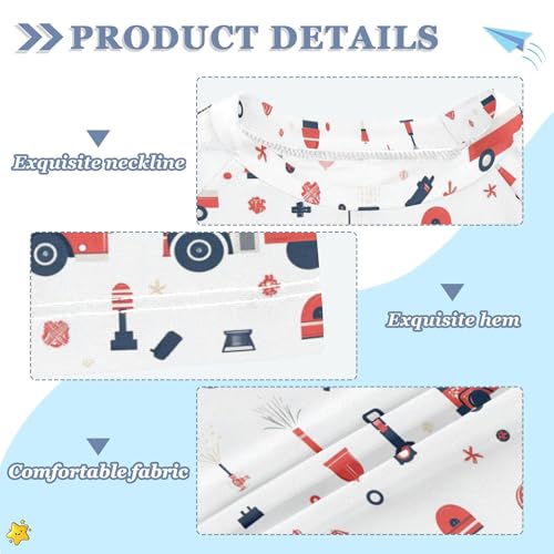 Firrucks Elements Bathing Suit Kids Short Sleeves Athletic Tops Swimwear Beach Tops 3T3