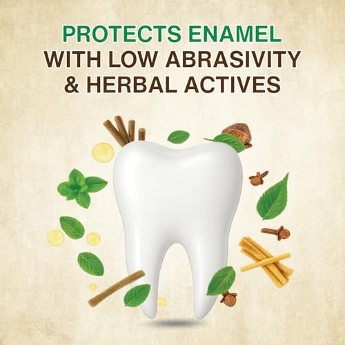Image of Neemadent Neem Toothpaste 150g | Strong Teeth, Cavity Protection, Reduce Plaque & Prevents Bad Breath | Herbal Toothpaste with Neem & Clove | Antibacterial Gum Care | Pack of 2