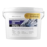 SMELLS BEGONE 1-Gallon Odor Absorber Gel - Air Freshener & Odor Eliminator for Homes, Garages & Commercial Buildings - Industrial Size - Fragrance Free
