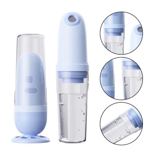 Bidé portátil con botella de agua y limpieza recargable USB 8