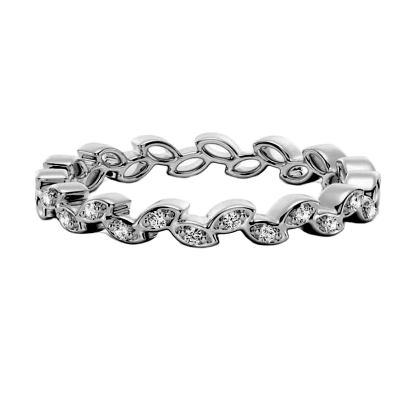 Bague argent 925 imposante pierre CZ transparente anneau pavé diamants