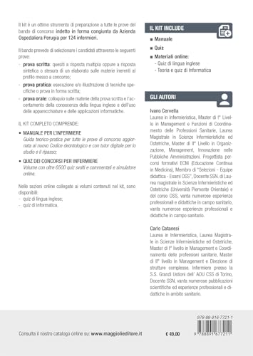 Concorso 124 Infermieri A.O. Perugia - Kit Per La Preparazione Al Concorso - 2