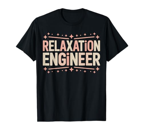 Relaxation Engineer LMT Cute Licensed Massage Therapist T-Shirt