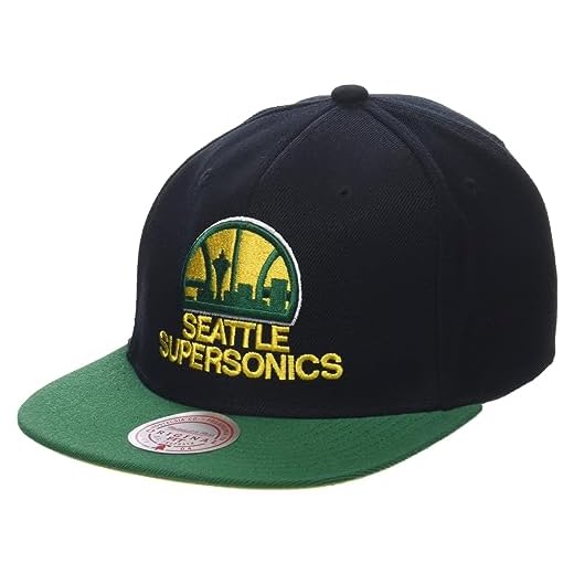 2 Tone Classic HWC Snapback Seattle Supersonics