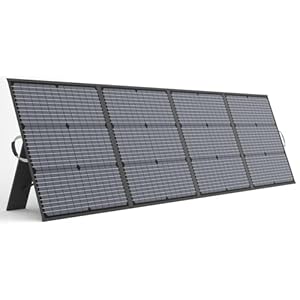 Solar Panels 220W Portable Solar Panel, Foldable 220 Watt 40V Solar Panel, IP67 Waterproof Solar Charger for Outdoor Camping, Portable Power Station, RV