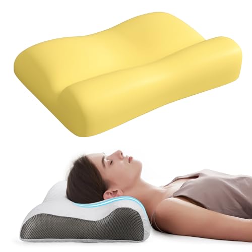 Oreiller orthopédique mousse mémoire de forme couchage côté et dos - 2