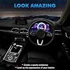 Bittwee T5 LED Lights for Car Dashboard, 20 Pcs 3030-3SMD LED Bulb with Twist Lock Socket, Super Bright Light Bulb for Instrument Cluster Panel Gauge Indicator