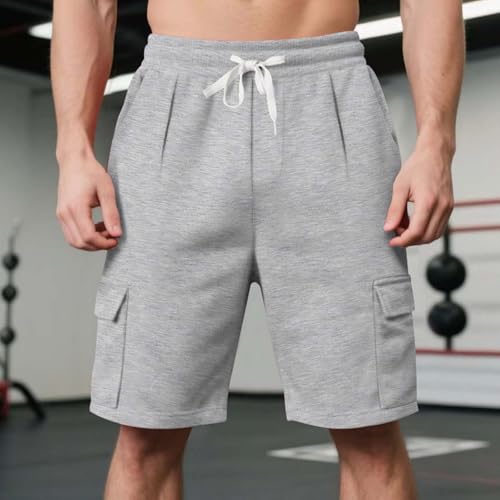 Image of Men's Hiking Shorts Tactical Quick Dry Work Cargo Shorts Summer Knee Length Pants Summer Fashion Casual Clothes
