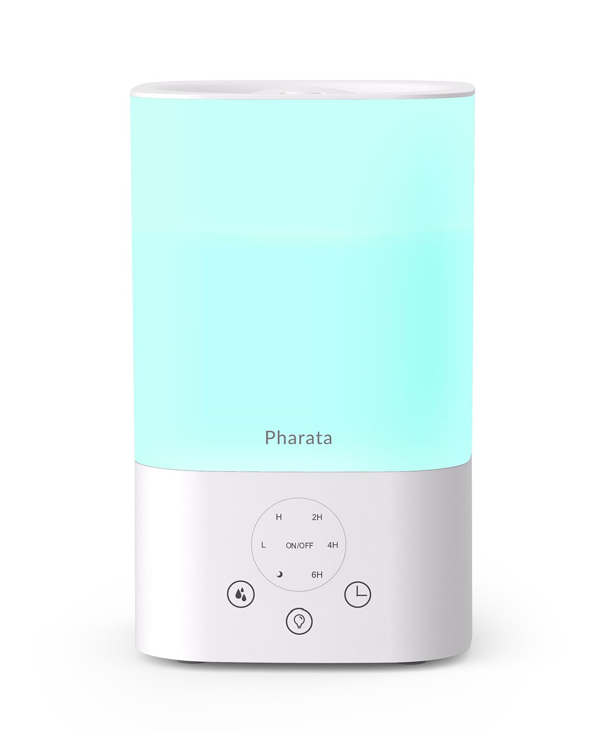 Pharata 加湿器 大容量 3.5L 約22畳 上から給水 超音波式 アロマ対応 23dB静音 32時間連続稼働