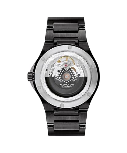 Movado S.E. Men's Automatic Watch, Swiss Self-Winding Movement, Stainless Steel Bracelet, Water-Resistant up to 100m, Classic Mechanical Timepiece - Gift for Him - 41mm3