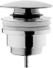 VitrA Origin A45149 Round Sink Strainer, Universal, Push, Chrome