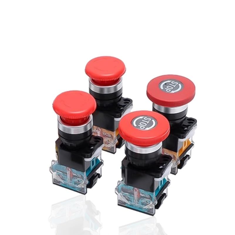 Interrupteur de position LA38-11ZS en argent robuste pour panneau de commande industriel - 6