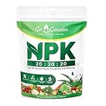 Go Garden NPK 20 20 20 Water Soluble Fertilizer for Plants Growth, Fertilizer for Home Plants 100% Water Soluble (400) Powder