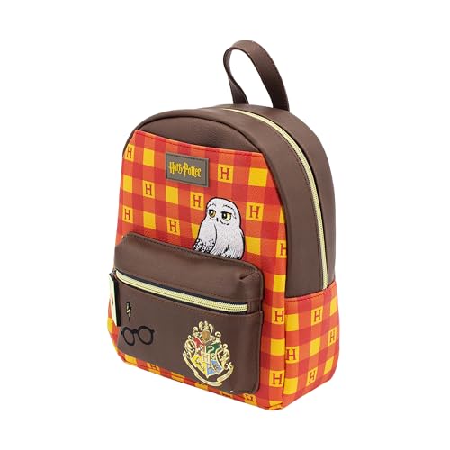 Concept One Mini mochila Harry Potter, pequena bolsa de viagem xadrez para homens e mulheres, multi,
