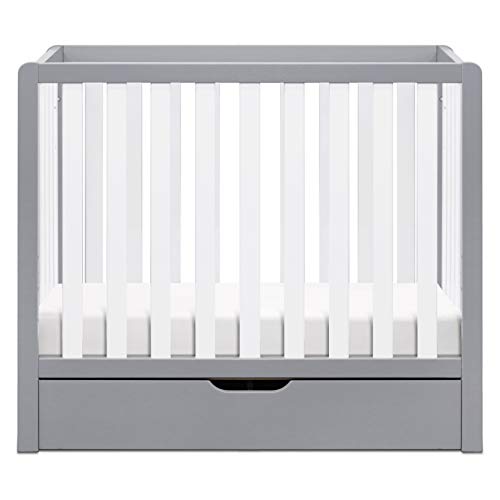 image for Carter's by DaVinci Colby 4-in-1 Convertible Mini Crib with Trundle Dr