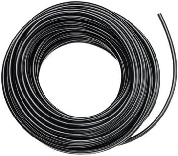 Raindrip Tubing 0.160 " - 0.197 " Id X 0.245 " O.D. 1/2 " 1/4 " X 100 ' Black Bulk