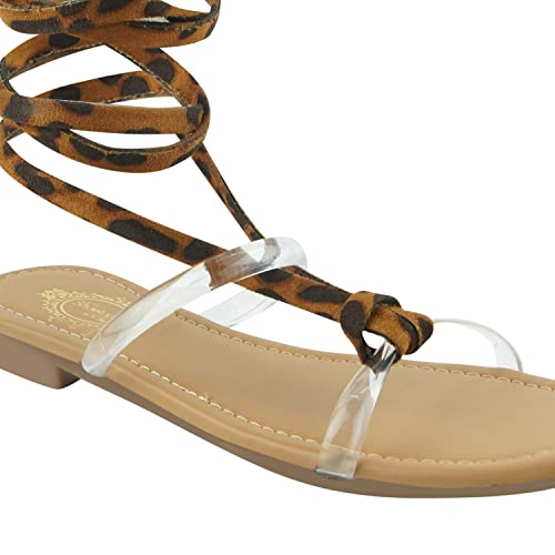 Girls-Zebra Flat Sandal4