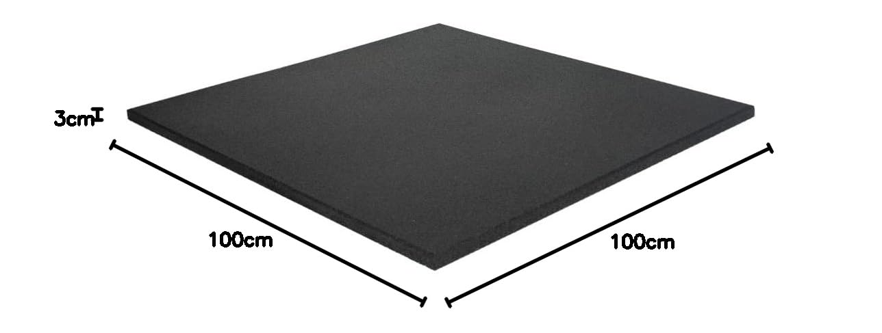 Vivol Fitness Bodenschutzmatte Gym Boden Matte für Fitnessgeräte - Indoor Fitnessboden