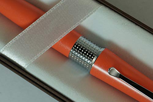 Cross Limited Edition Beverly Coral Shock Lacquer with Cross Signature Pronounced Center Band Medium Ballpoint l Pen.A Great Wedding, Birthday, Graduation & Christmas Gift