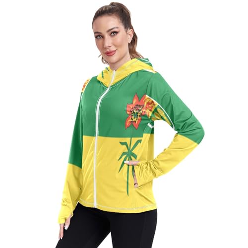 Rashguard zippé femme protection solaire tissu doux et stretch