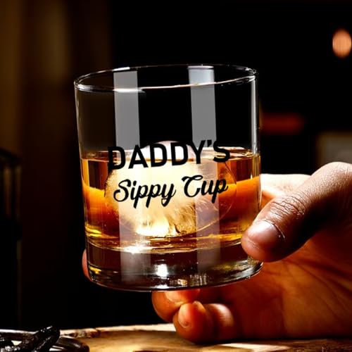 Daddy's Sippy Cup Whiskey Glass - Funny Dad Gift - $9.99 - Image 5