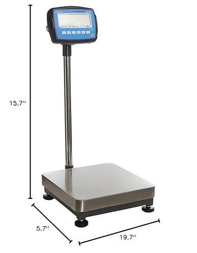 Miniatura 10 de Brecknell Báscula de banco 3900LP-100 con indicador SBI110, 100 lb x 0.02 lb, NTEP