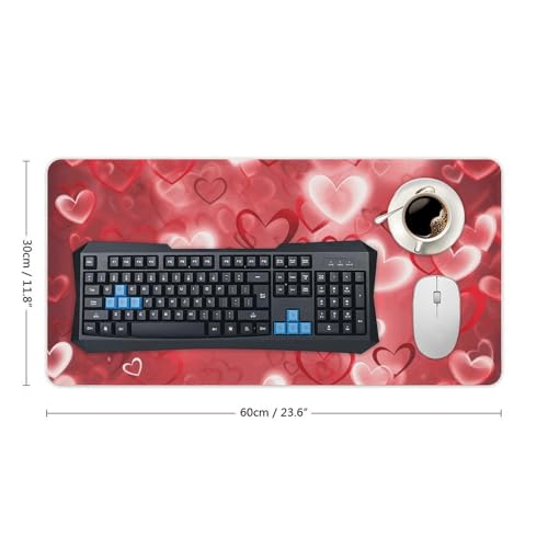 Tapis de souris grand format base antidérapante imperméable bureau - 2