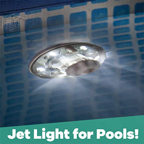 New For 2016 Game 4310 Pool Color Changing Return Jet Flow Light (For Above Ground & In Ground Pools, 3 Different Color Modes) White #TOP1