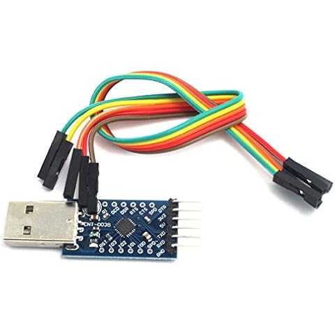 WINGONEER® CP2104 Serial Converter USB 2.0 To TTL UART 6PIN Module compatible with and better than CP2102 Cover