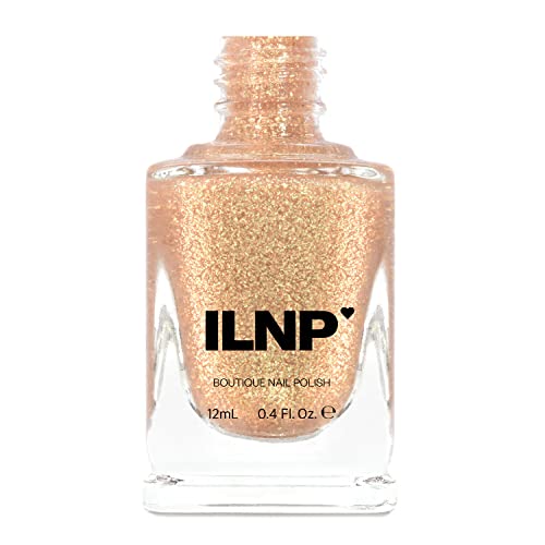Image of ILNP Karma - Gold Flake Top Coat Nail Polish