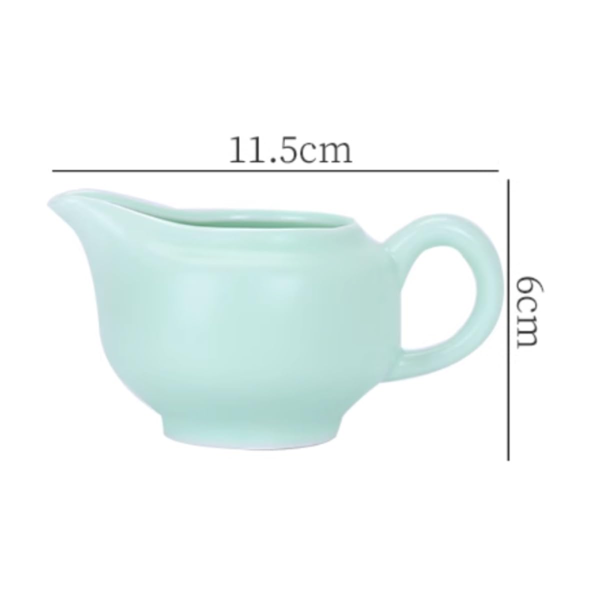 Servieren Von Saucen Und Dressings Fair Tasse Saft Eimer Tee Teiler Meer Gu Haushalt Soße(Grün)