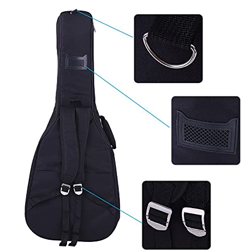 Housse de transport pour guitare acoustique folk classique 104 et 106 cm – Housse de transport en PU – Résistante à l… - Les Beatles, Paul McCartney, John Lennon, RIngo Starr, George Harrison Housse de transport pour guitare acoustique folk classique 104 et 106 cm - Housse de transport en PU - Résistante à l… – Image 6