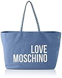 DEKORATION. Das Maxi-Logo auf der Vorderseite und die Perlen auf den Griffen machen diese Tasche feminin und trendy