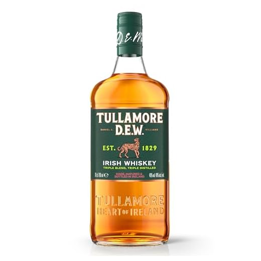 Tullamore DEW Original Blended Irish Whiskey, 70cl - das Flaschendesign kann variieren