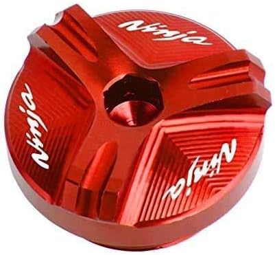 VRDN High Quality Fit for Motorbike Accessories Motorcycle CNC Oil Filler Cap Plug for K-a-w-a-s-a-k-i Nlnja 250R 300 500R 600R 750R ZX10 ZX11 ZX12R ZX6R ZX9R ZX14R Z750 VN900 ZX-10R, 100% NEW