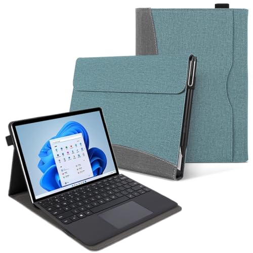 Surface Pro 12 �C���`�p�� �P�[�X ������ �c�[�g���z�F �u�b�N�� ���ޓ��� �|�P�b�g�t�� 2025�N�^ �T�[�t�F�X�v�� 12 ��p�J�o�[ �J�[�h���[ �y�����[ �X�^���h�@�\ �L�[�{�[�h�����[�\ �S�ʕی� �r�W�l�X ���@�\,�u���[