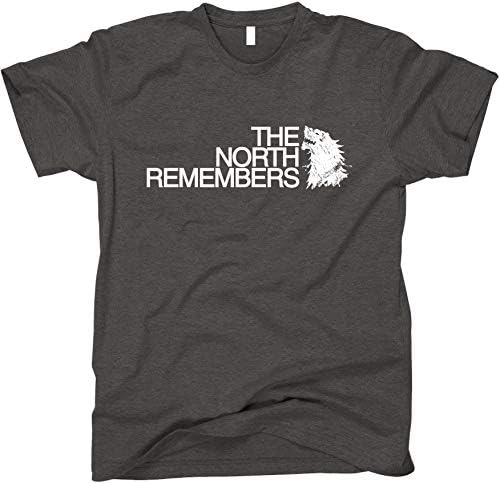 GunShowTees Men’s The North Remembers GoT Shirt