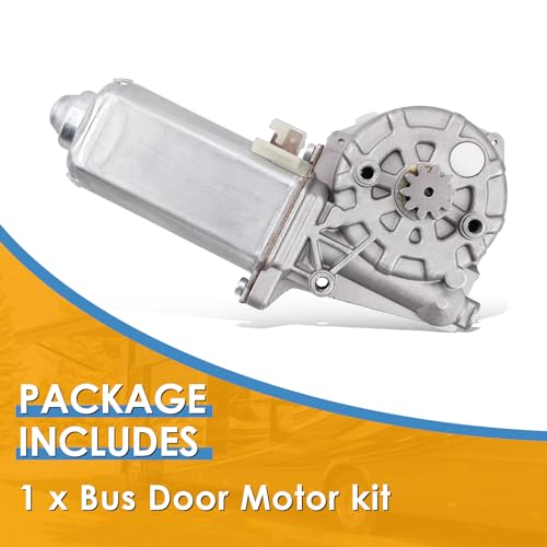 Image of 742-5602 Bus Door Motor Compatible with IC /IC Corporation /International Models, Replaces 2614984C91 742-5602, Built to Seamlessly Re-Enable The Proper Opening and Closing of Bus Doors
