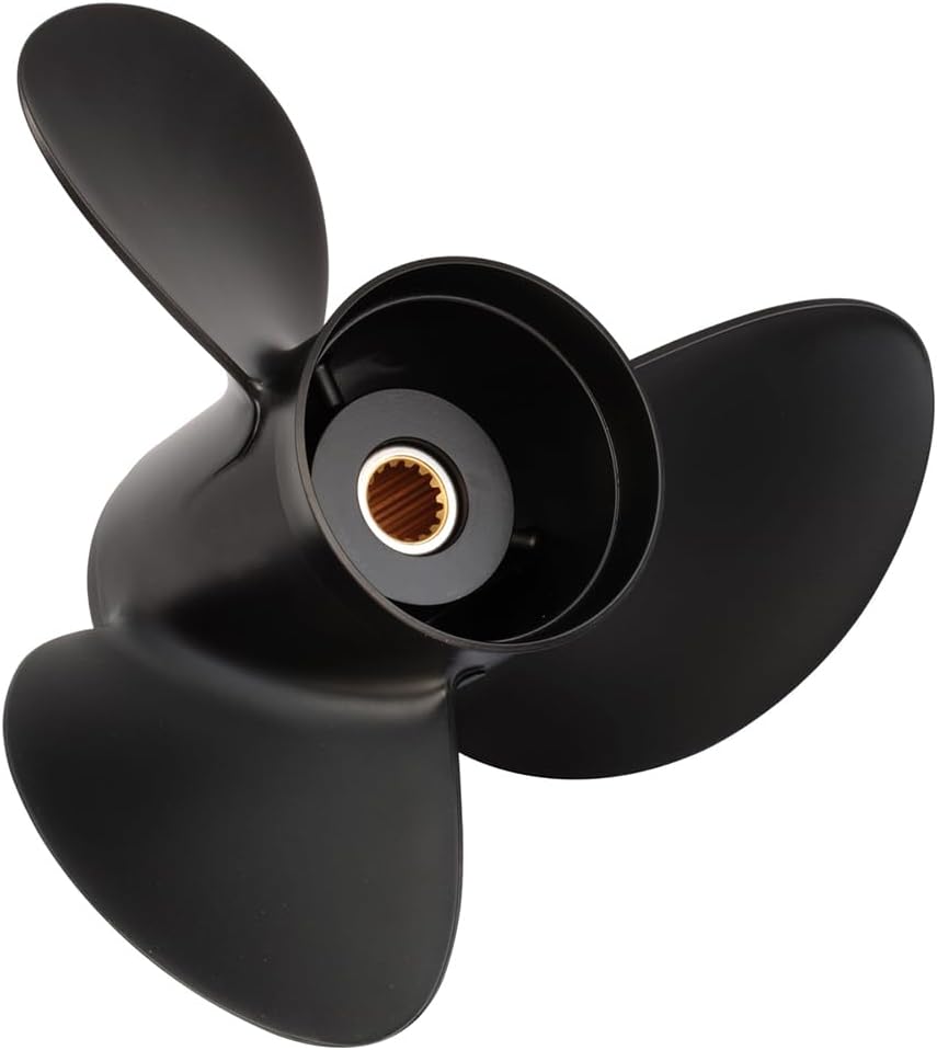 RAREELECTRICAL New Propeller Is Compatible With Honda Bf25 10 Spline 25 1999 2000 2001 2002 2003 2004 2005 2006 2007 2008 2009 2010 2011 2012 2013 2014 2015 2016 2017 2018 2019 2020 2021 By 111108