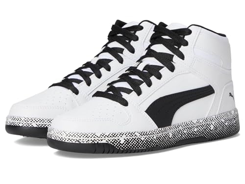 Image of PUMA Boys' Rebound Layup Mid Sneakers