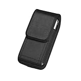 Cell Phone Pouch Phone Nylon Holster Case Mobile Phone Pouch with Belt Loop Heavy Duty Phone Cover with Belt Clip for 4.5-5.1 Inch Smartphones