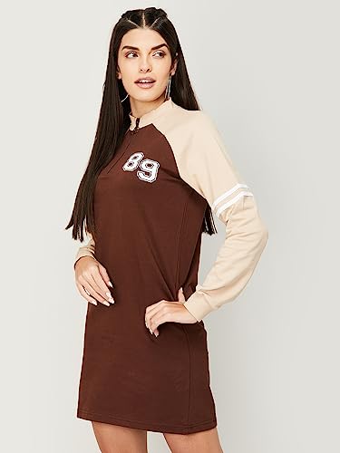 Image of Ginger by Lifestyle Women Cotton Regular Fit Printed Dress