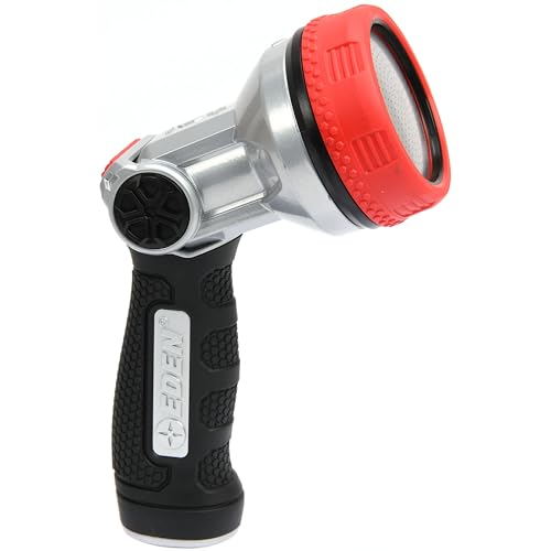Eden 98653 Pro Metal 6-Pattern 18” Watering Wand and Metal Garden Nozzle Value Bundle by Eden - Used condition - Image 3