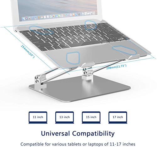 Suporte De Alumínio Notebook Macbook Ajustável 11