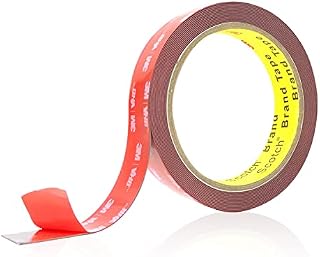 SmartMaster 3M Double Sided Tape Heavy Duty, 20 mm x 3m Double Sided Sticky Tape, Waterproof Mounting Tape Extra Strong, VHB Foam Tape for Car Surfaces, LED Strip Lights, Home Office Decor